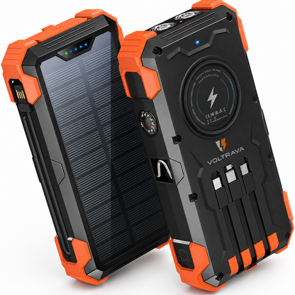 Voltrava® Solar Power Bank