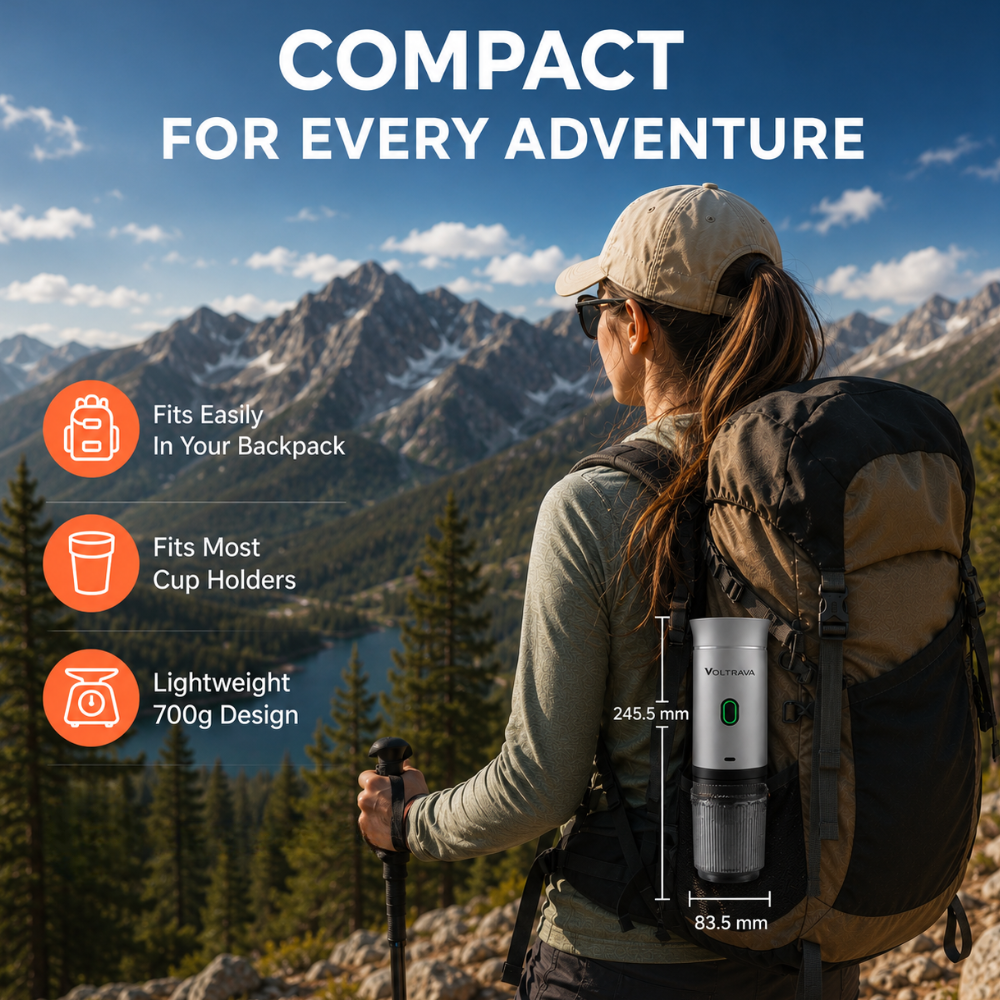 Voltrava® Portable Coffee Machine