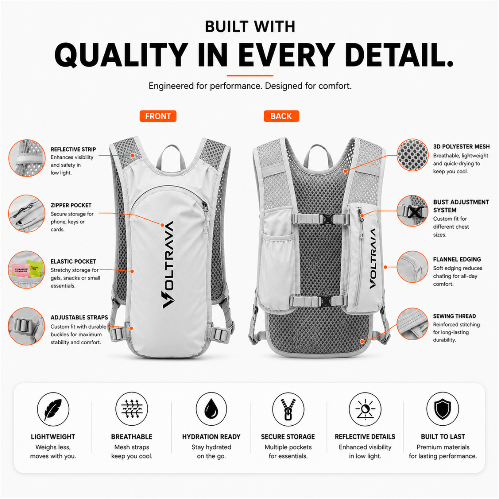 Voltrava® Hydration Vest